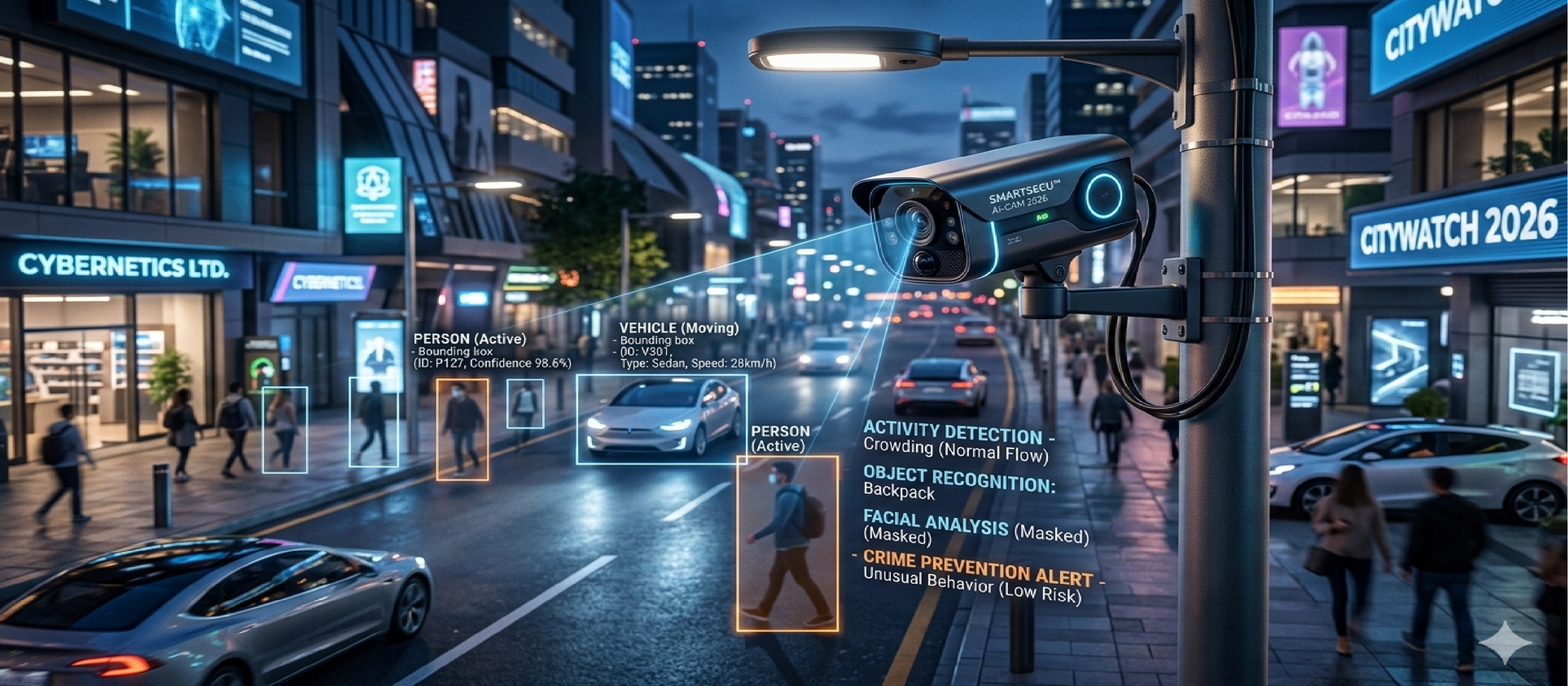 AI powered CCTV camera smart security surveillance technology 2026